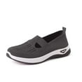 thumbnail image 6 of Ludearly Women's Orthopedic Athletic Walking Shoes Slip On Casual Moderatearch Support Mesh-Comfortable Workout Sneakers, 6 of 9