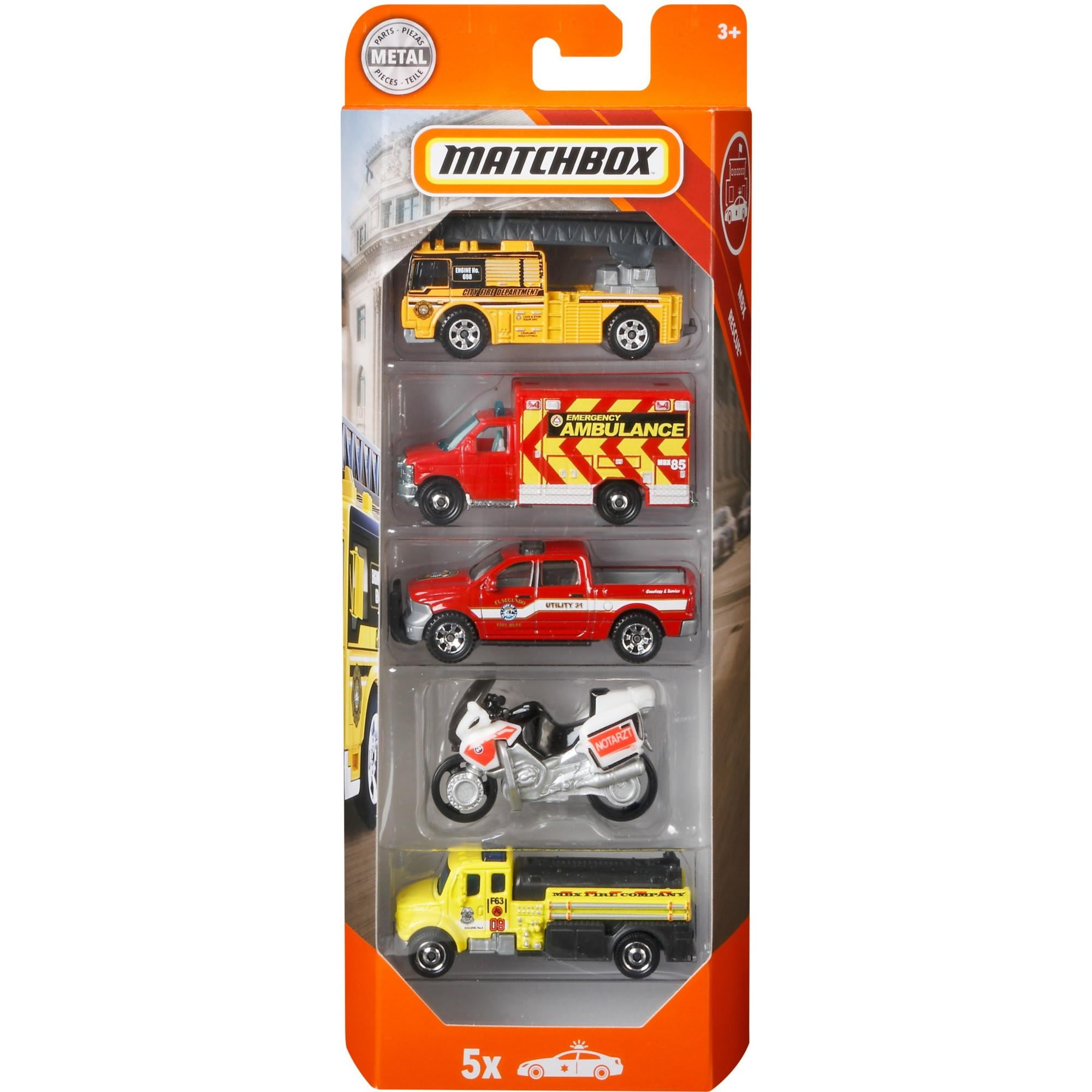 matchbox rescue vehicles