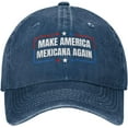 thumbnail image 1 of Make America Mexicana Again Hats Denim Cap, 1 of 6