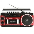 thumbnail image 1 of Portable Vintage Radio Retro FM/AM/SW Old Fashion Classic Style USB MP3 Audio Wireless Cassette Tape Player Recorder BJL-659, 1 of 9