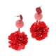 thumbnail image 1 of Aretes Flor Europeo y Americano Moda Accesorios Oreja Caliente ciruela, 1 of 9