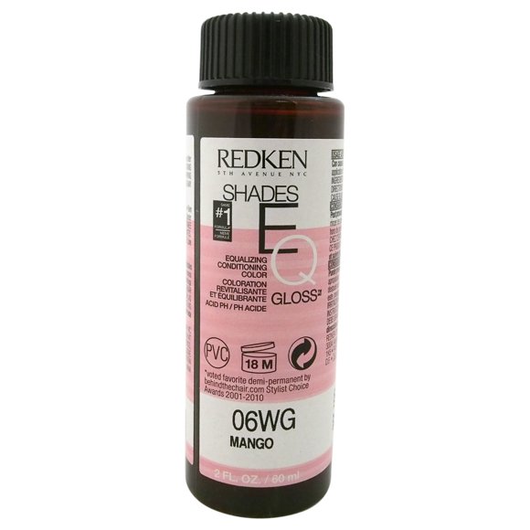 Shades EQ Color Gloss 06WG - Mangue par Redken pour Femmes - Coloration Capillaire 2 oz