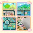 thumbnail image 4 of Fuzorise Kids Rug Kids City Road Rug Kids Puzzle Game Mat Kids Room Decoration Rug Kids Education Interactive Rug Suitable for Classroom Game Room Bed(Blue,5.2ftx7.9ft), 4 of 7