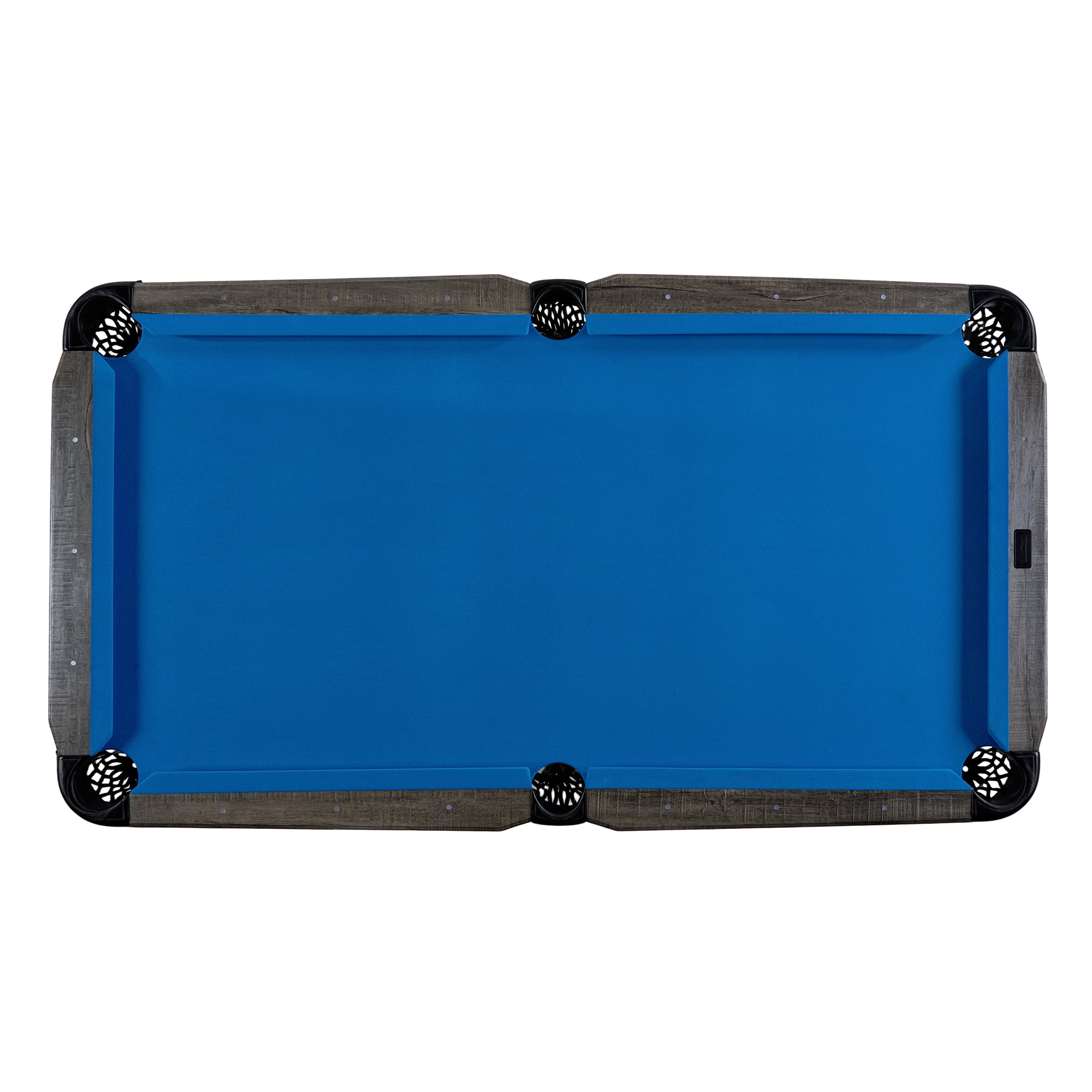 Barrington Billiards 7.5 ft Pool Table Set with Cue Rack & Dartboard, Blue