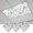 Gray, variant on Boho Teal Green Floral Magnetic Fluorescent Light Covers for Ceiling Lights 2x4Ft,Vintage Farmhouse Paisley Leaf Office Classroom Kitchen Drop Ceiling Light Covers Lighting Filters Shade Panel 3Packs