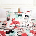 thumbnail image 3 of Chezmoi Collection 4-Piece Kids Cartoon Cats Microfiber Comforter Set, Full/Queen, 3 of 8