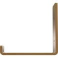 thumbnail image 4 of Ekena Millwork 2"W x 6"D x 5 1/2"H Steel Hanging Shelf Bracket, Hammered Gold, 4 of 10