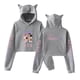 thumbnail image 3 of 『 BTS 』 S Sudaderas Con Capucha Para Mujer De Manga Larga Kpop Crop Tops Casual Streetwear/Bullet-Proof Cadet Corps Ropa De Multicolor Sudadera Corto Envío Impresiónpangjing, 3 of 4