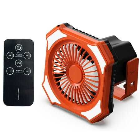 

Battery Desk Fan Camping Fan for Better Cooling Room Office Tent Travel Quiet Camping Small Fan USB Charging Port