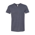 thumbnail image 2 of Gildan - Softstyle V-Neck T-Shirt - 64V00 - Heather Navy - Size: L, 2 of 3