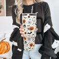 thumbnail image 6 of 40 oz Halloween Pumpkin Tumbler Insulated Stainless Water Bottle Travel Coffee Cup, Water Bottle - Goth Ghost Witch Decor Gift for Women, 6 of 6
