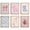 Pink, variant on Unframed Preppy Poster Set of 6 Cute Coquette Bow Boots Wall Art Aesthetic Coastal Wall Art, Trendy Girls Dorm Decor Cute Pink Bows Wall Decor for Bedroom Living Room