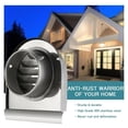 thumbnail image 4 of Easy Install Exhaust Vent With Stainless Steel Mesh Screen, Weatherproof Air Ventilation System For Indoor Outdoor Use, Durable Material Barb Design Anti-Corrosion Wide, 4 of 5