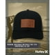 thumbnail image 4 of Hurley Gorras para hombre - Gorra de béisbol con panel de malla Fairway Trucker - Gorras con cierre a presión para hombre Talla única Negro, 4 of 5