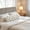 White, variant on Chunky Braided Long Throw Pillow,Thick Knotted Tube‑Shaped Cushion,Soft Plush Decorative Bolster Pillow for Sofa Couch Bed Home Interior Layout,19"(Beige)