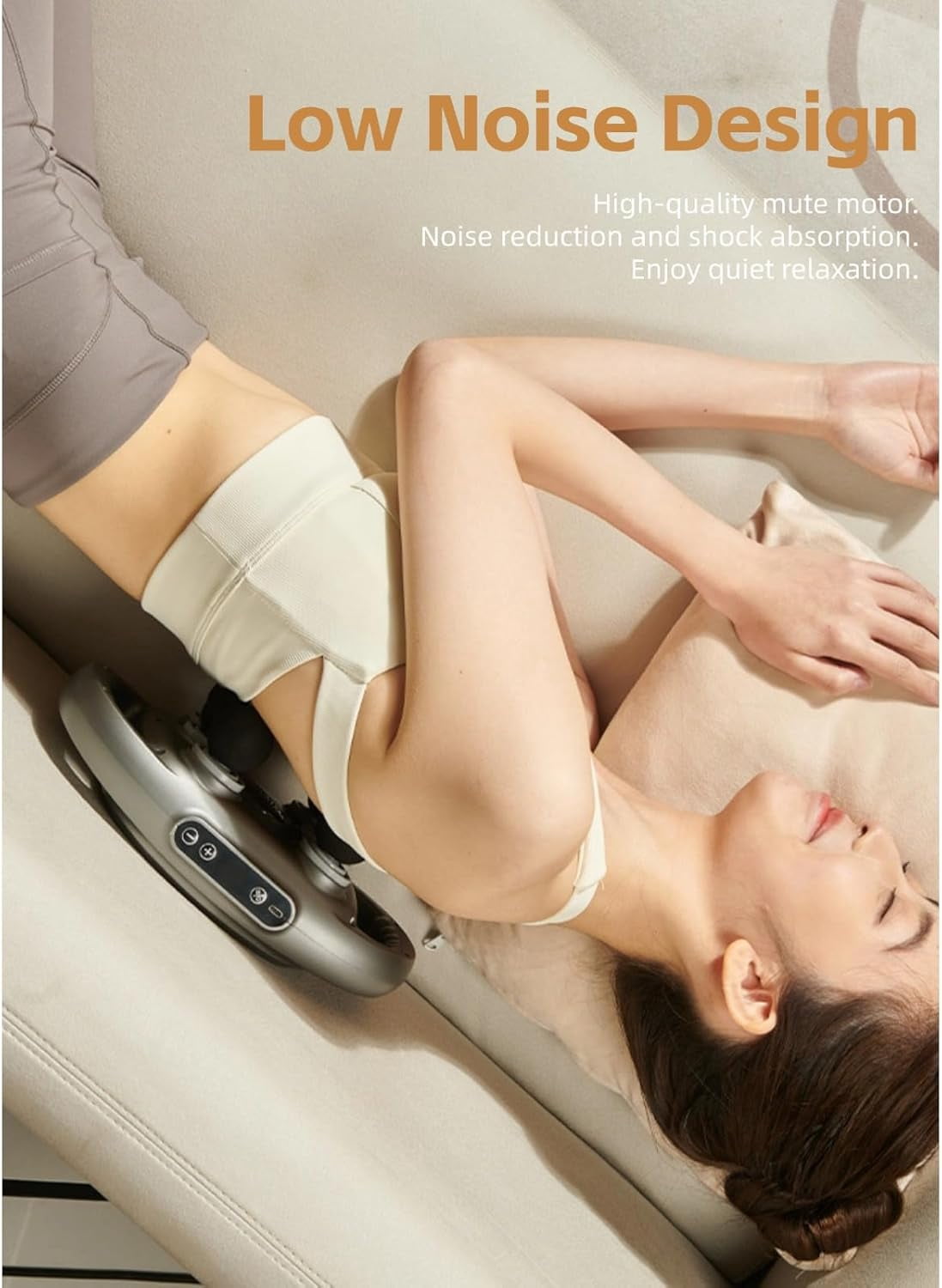 Yoidesu Massage Gun Muscle Relaxation Massager High Frequency Vibration 6 Heads 9 Modes for Back Leg Neck Shoulder Pain Relief