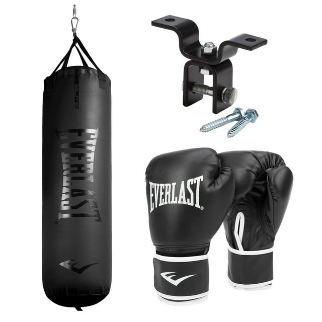 Everlast Sac Lourd, Gants et Trousse de Cintres pour Sac Lourd 100 Lb
