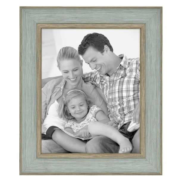 Mainstays 8" x10" Elegant Teal Tabletop Picture Frame