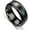 Black, variant on Temperature Ring Titanium Steel Mood Emotion Feeling Intelligent Temperature Sensitive Rings for Women Men Waterproof
