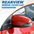 thumbnail image 2 of CZShiYue Car Rearview Mirror Cover Cap Housing Protective Cover for Exterior Mirrors Fit for Toyota Corolla 2014-2019 87945-02930 87915-02930(White, Left Driver Side C88, 2 of 3