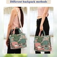 thumbnail image 4 of FORMRS Womens Corduroy Tote Bag Crossbody Shoulder Handbag with Pocket, Pink and White Cat, 4 of 7