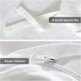 QAM 100 Pure French Linen Duvet Cover Set Ultra Soft Cooling White