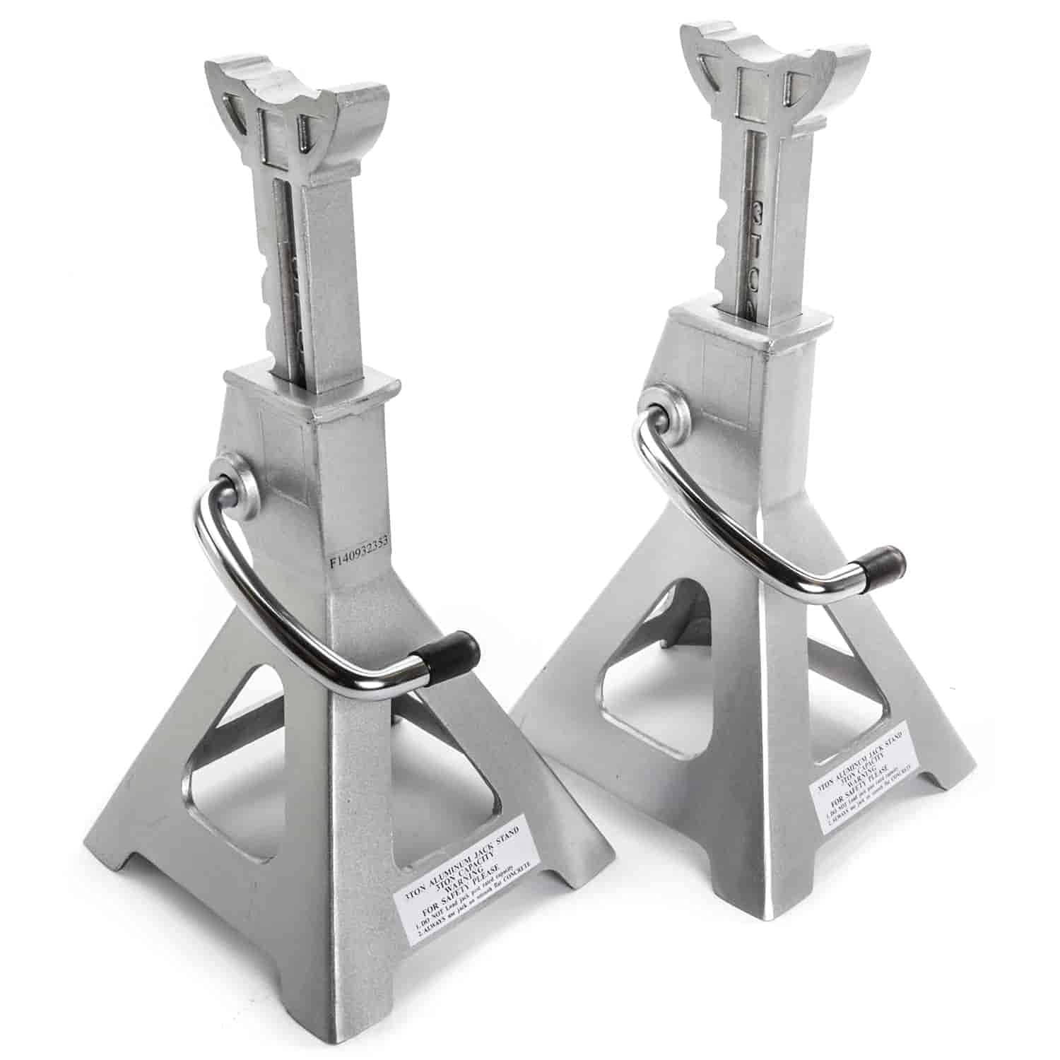 JEGS Aluminum Jack Stands [3-Ton Capacity]