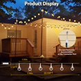 thumbnail image 3 of Cadena de luces SeaShine de 6,9 m, 50 LED, globos de cristal IP65, 3 of 8