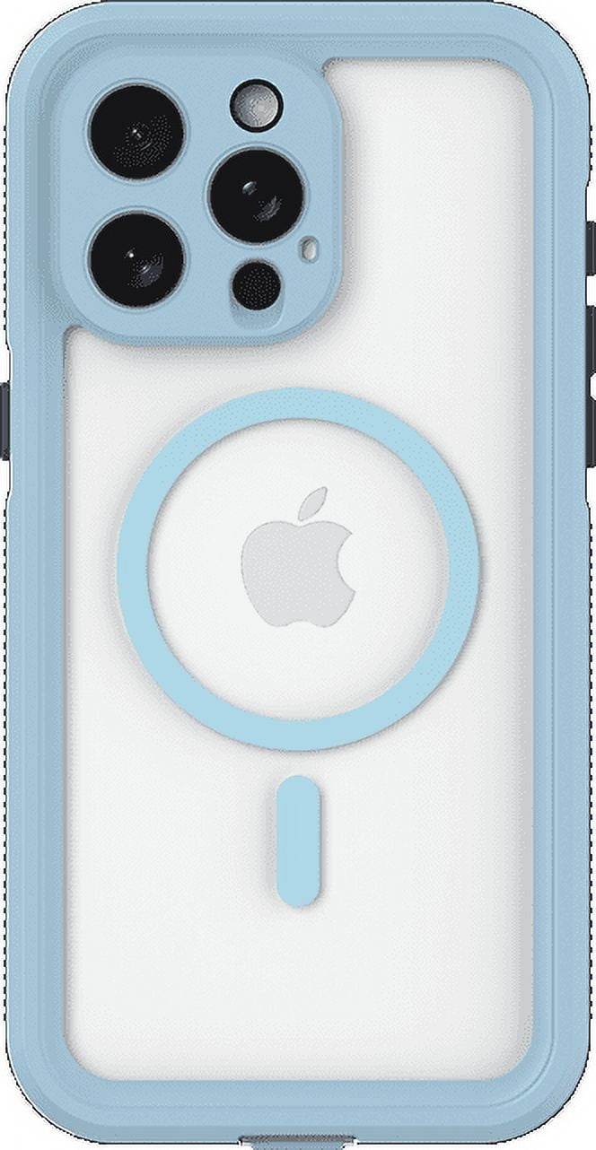 Body Glove Tidal Waterproof with MagSafe Case For iPhone 15 Pro Max, Power Blue