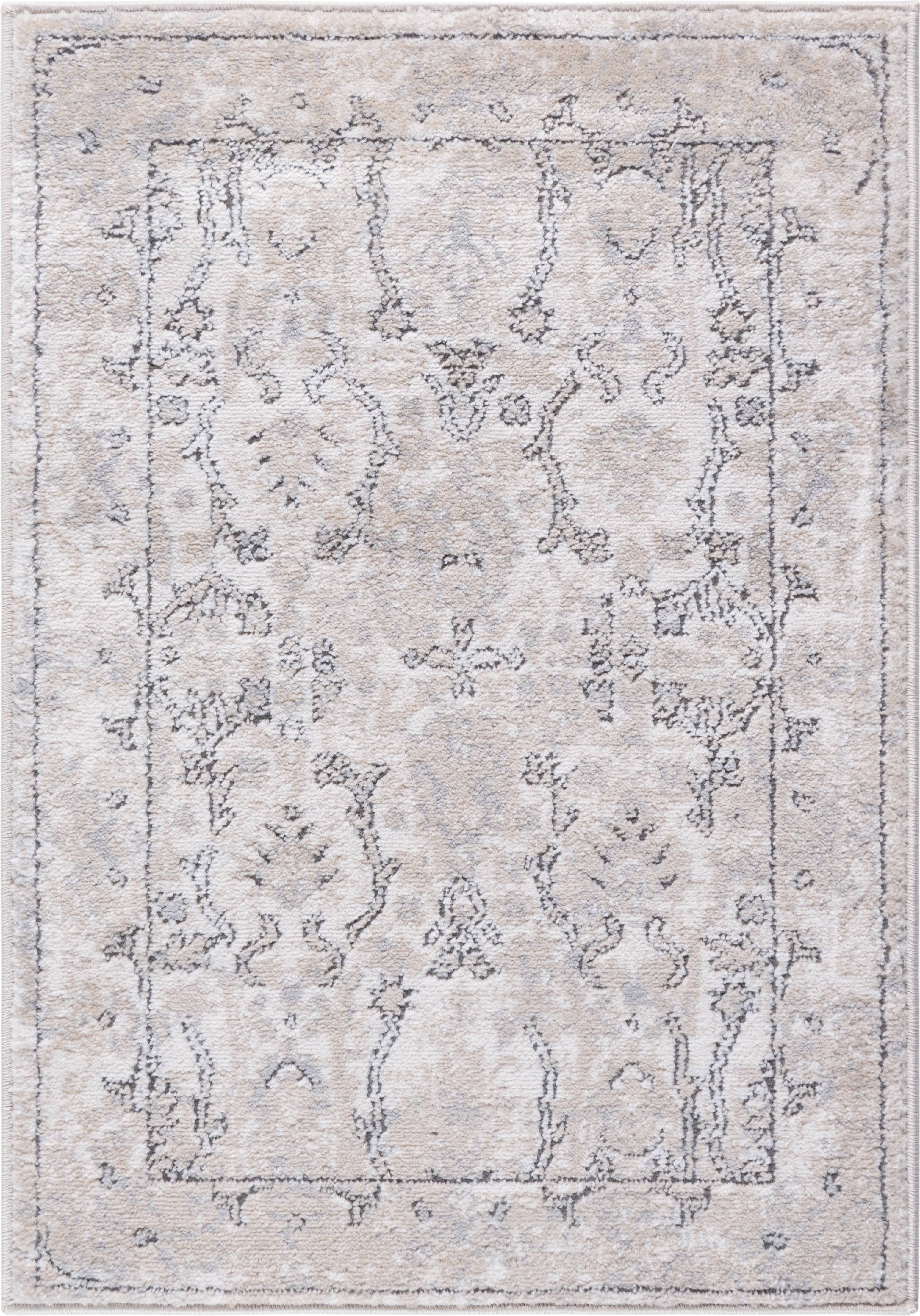 Unique Loom Indoor Rectangular Floral Farmhouse/Traditional