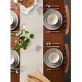 thumbnail image 2 of Spring Leaves Table Runner 90 Inches, Retro Pastoral Green Botanical Leaf Vines Bed Runner Dresser Scarves Tabletop for Indoor Outdoor Parties/Ceremony/Banquet, 13" x 90", 2 of 8