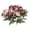Dark Pink, variant on Artificial Camellia Bud Bouquet 15 Heads Faux Tea Rose Peony Flowers For Wedding Party Home Vase Centerpiece Dining Table Living Room Holiday Decor,1 Bundle,Burgundy