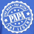 thumbnail image 3 of CafePress - Popa The Man, The Myth, The Legend T Shirt - Men's Classic Graphic Cotton T-Shirt, 3 of 4