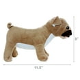 thumbnail image 6 of Mighty Farm Pug Durable Plush Squeaky Dog Toy, 6 of 7