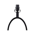 thumbnail image 2 of Simplee Adesso Modern Open Circle Black Finish Metal Table Lamp Base, 19"H, Modern, Adult Use, 2 of 6