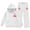 White, variant on MuXiKeJi Clothes Girl Sets Size 8 Graphic Print Warm Hoodie Pullover Tops and Pants Fall Kids 2pcs Outfits