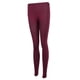 thumbnail image 5 of Leggings de forro polar cepillado para mujer, básicos, opacos, gruesos y cálidos para el invierno. Rojo sin pies, 5 of 9