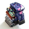 thumbnail image 2 of LYMAYTER Kids Girls Winter Leggings Toddler Printed Fleece Bottoms Pants Baby Casual Warm Trousers for 3-10T, 2 of 9