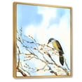thumbnail image 3 of Designart 'Old Bird Sitting On Tree' Traditional Framed Canvas Wall Art Print, 3 of 5