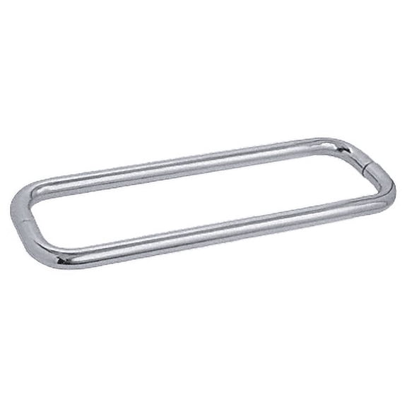 CRL BMNW12X12BSC Brushed Satin Chrome 12" BM Series Back-to-Back Towel Bar Without Metal Washers