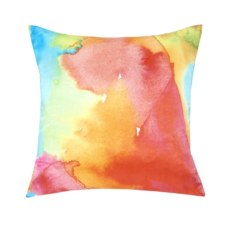 Rochelle Porter Pangea 20"x20" Decorative Square Pillow Multi, Viscose, Cotton , Polyfill, 1 Count, Adult