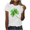 thumbnail image 2 of Vintage Style Clover Funny Irish T-Shirt St Saint Patricks Day Shirt for Women/Men, 2 of 8