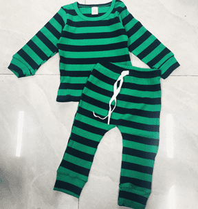 353264600 CafePress COOL LINCOLN Baby Toddler Pajama Striped Pants Set 