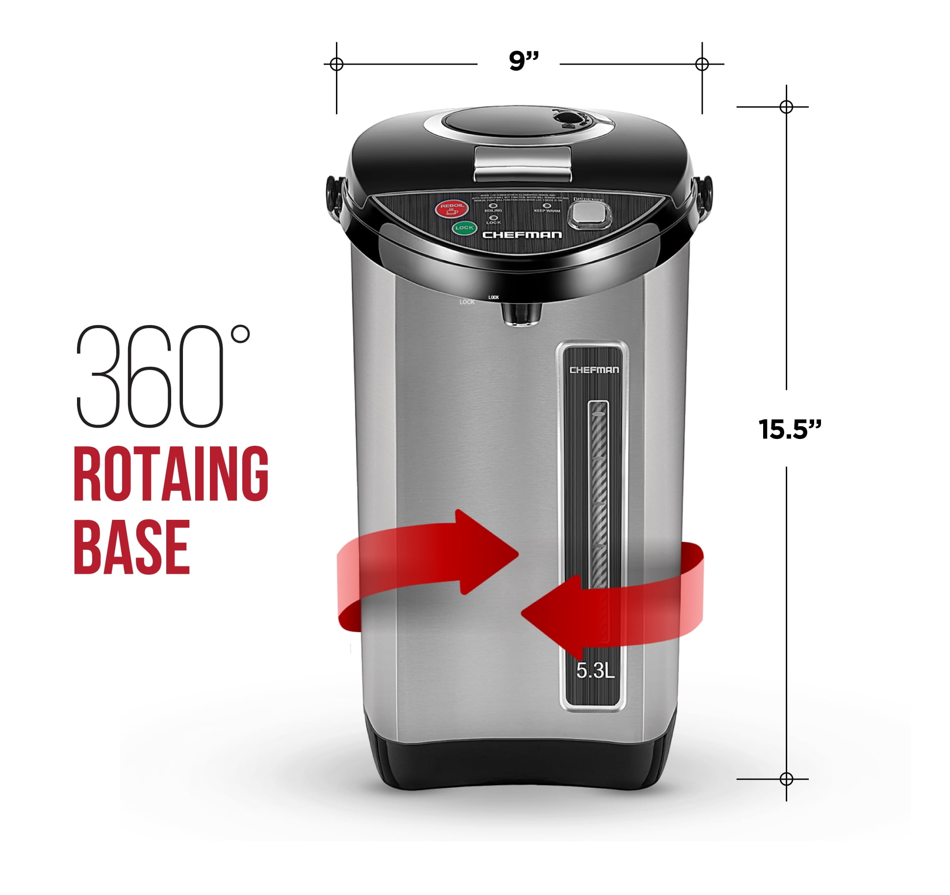 Chefman hot water pot clearance