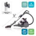 thumbnail image 2 of Aspiradora compacta sin bolsa y ligera Kenmore 22614, apta para mascotas, con filtro Pet Powermate, filtro HEPA, tubo telescópico extensible, cable retráctil y 2 herramientas de limpieza (morado), 2 of 5