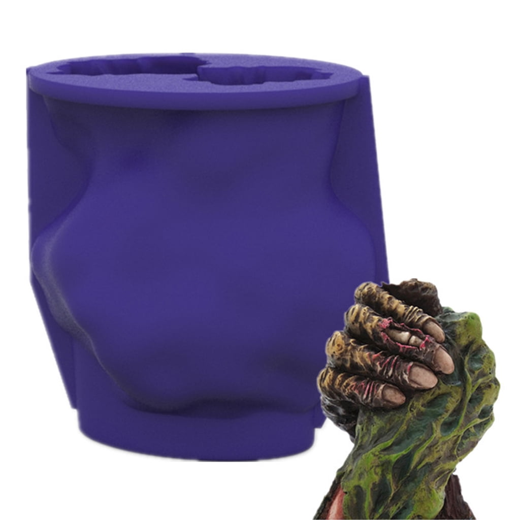 BQBQERT Handshake Shape Epoxy Resin Mold Home Decoration Ornaments Silicone Casting Tools