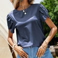 thumbnail image 4 of Easter Day T-Shirt for Womens Casual Short Sleeved Long Tee Oversize Tops Summer Loose Fit Tunic Round Neck Blouse, 4 of 5