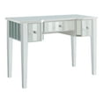 thumbnail image 2 of Inno Solid Wood 3-Piece Makeup Vanity Set with Mirror, White, 2 of 11