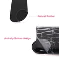 thumbnail image 3 of Mosiso Wrist Rest Support for Mouse Pad&Keyboard Set Home/Office Pain Relief&Easy Typing Cushion, Ergonomic Mousepad&Coaster Non-Slip Base with Neoprene Cloth&Raised Memory Foam, 3 of 6