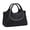 Black, variant on MAWCLOS Women Satchels Genuine Leather Top Handle Handbags Large Work Tote Shoulder Bags Crossbody Purses Black